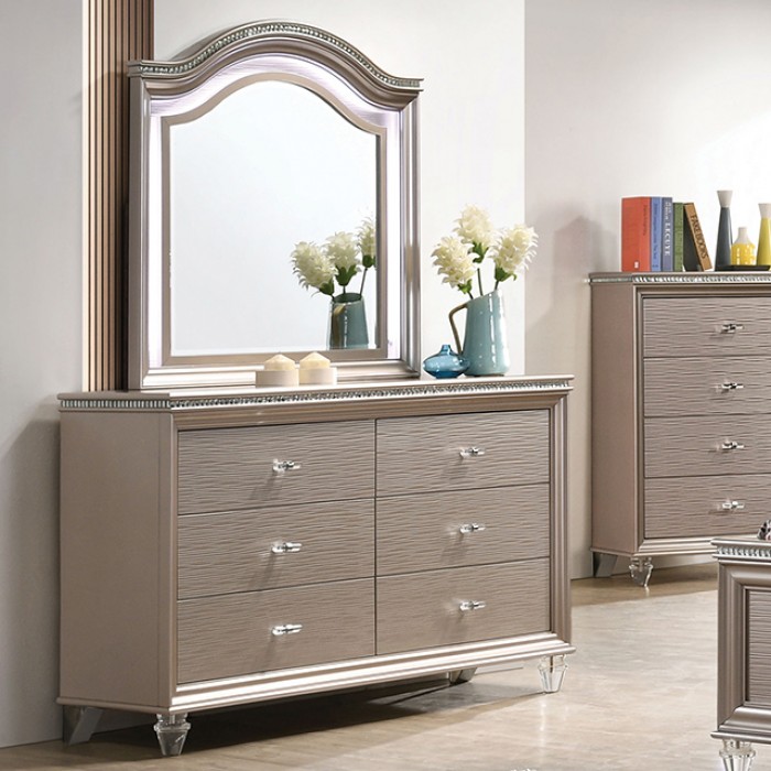 Allie Dresser Cm7901Rg-D By Furniture Of America. | Mobilia Cleopatra 3 ALLIE DRESSER CM7901RG-D BY Furniture of America. - Image 1