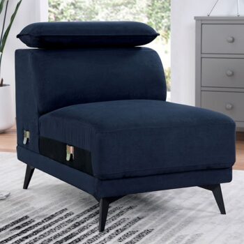 NAPANEE ARMLESS CHAIR CM6254BL-AC By Furniture of America. |