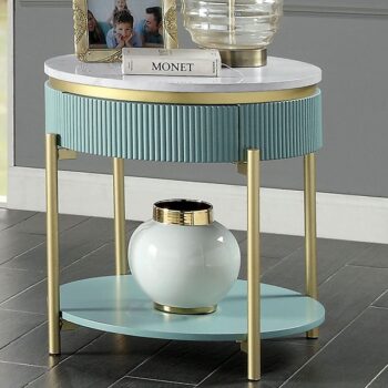 KOBLENZ END TABLE CM4412GR-E By Furniture of America .