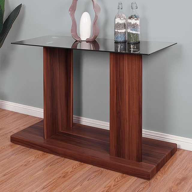 Mannedorf Sofa Table Cm4567A-S By Furniture Of America. | Mobilia Cleopatra 3 MANNEDORF SOFA TABLE CM4567A-S By Furniture of America. - Image 1