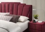 Red/Gold Florizel Bed CM7411RD BY Furniture of America - Image 2