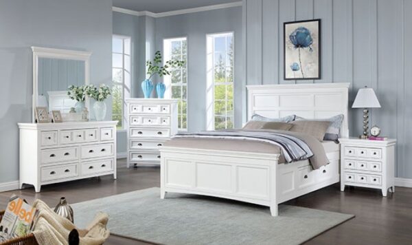 CM7413WH-N CASTILE NIGHT STAND BY Furniture of America . - Image 3