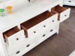 CASTILE DRESSER BY Furniture of America CM7413WH-D. - Image 4