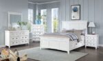 White Castile Bed CM7413WH BY Furniture of America - Image 3