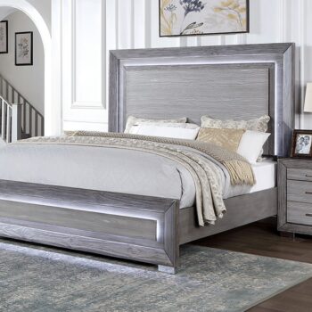 Gray Raiden Bed CM7468GY BY Furniture of America