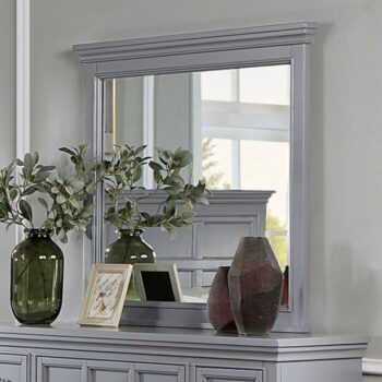 CASTLILE MIRROR CM7413GY-M By Furniture of America.