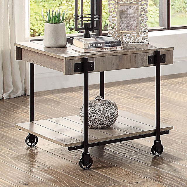 Lobb End Table Cm4217A-E By Furniture Of America. | Mobilia Cleopatra 3 LOBB END TABLE CM4217A-E By Furniture of America. - Image 1