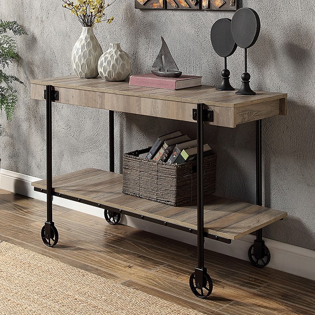 Lobb Sofa Table Cm4217A-S By Furniture Of America. | Mobilia Cleopatra 3 LOBB SOFA TABLE CM4217A-S By Furniture of America. - Image 1