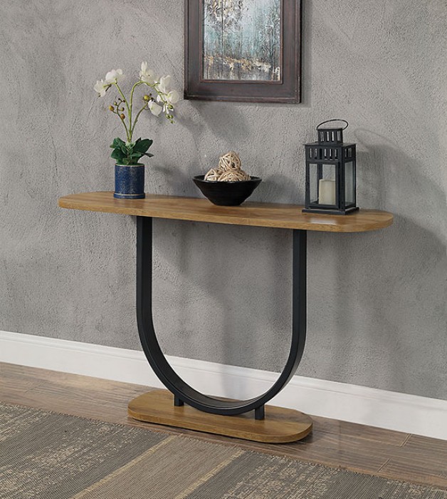 Olbia Sofa Table Cm4199A-S By Furniture Of America. | Mobilia Cleopatra 3 OLBIA SOFA TABLE CM4199A-S By Furniture of America. - Image 1