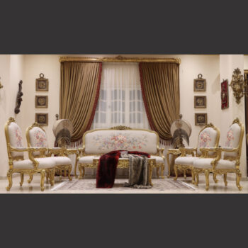 MC-69 Beige Neoclassic sofa set
