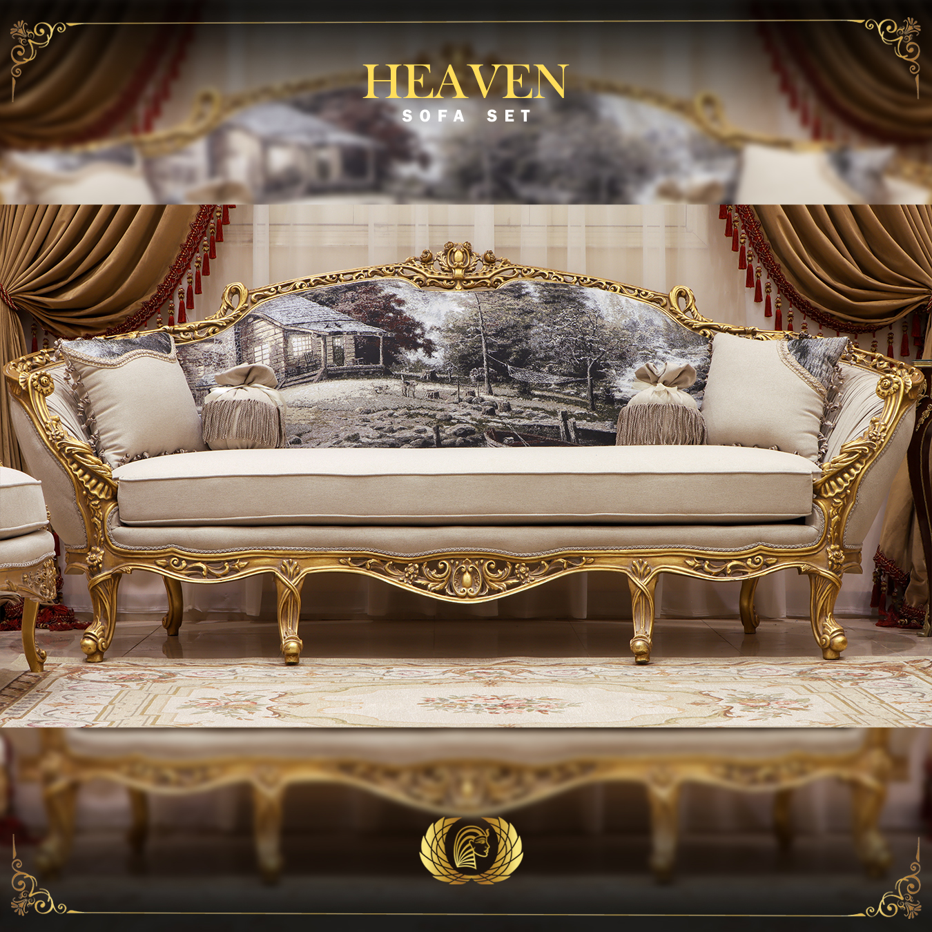 Handmade Haven Gray Beige Sofa | Mobilia Cleopatra 3 Haven-sofa-1