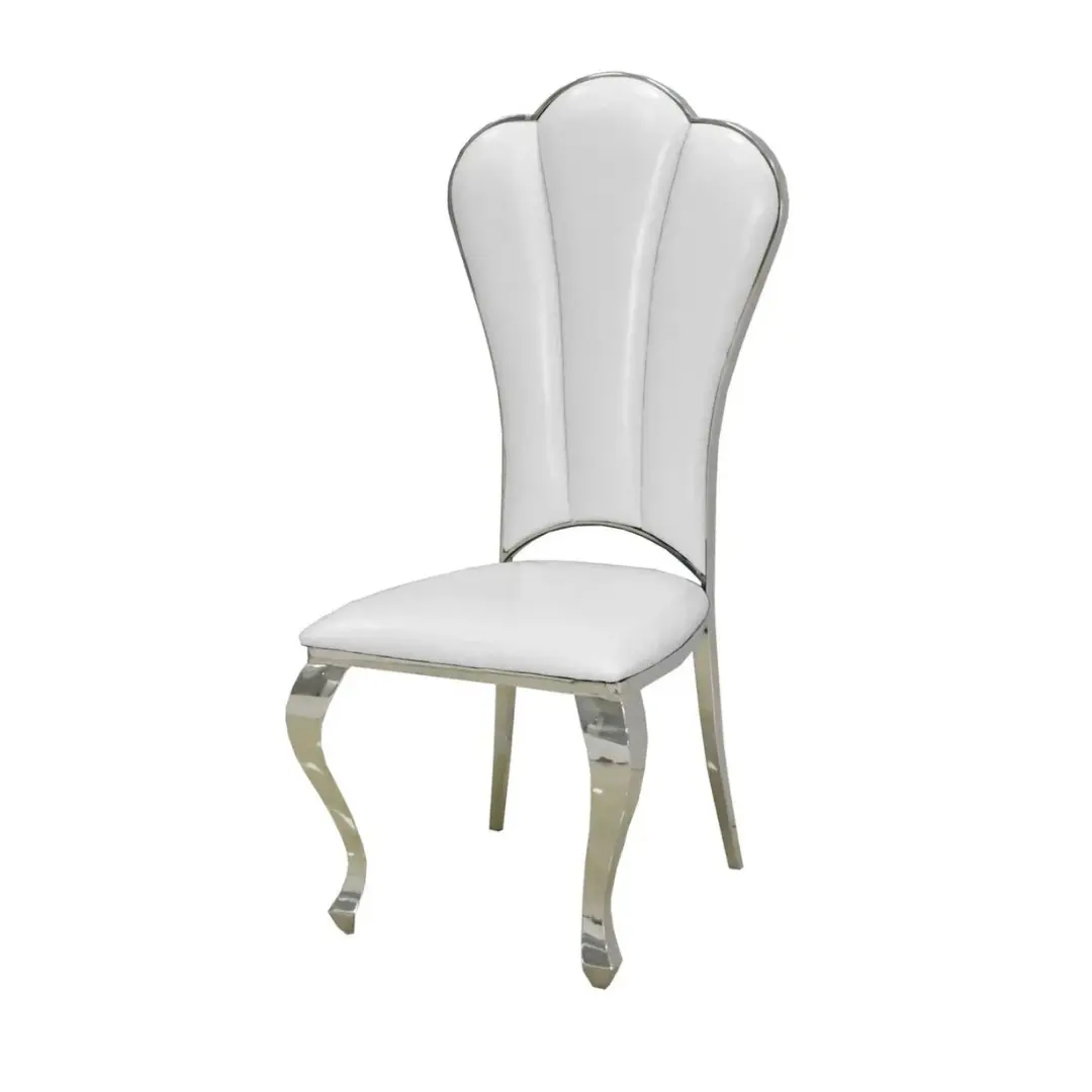 Dck65 Leather Dining Chair Set Of 2 By Artisan Furniture | Mobilia Cleopatra 3 DCK65 Leather Dining Chair Set of 2 by Artisan furniture - Image 1