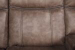 Chocolate Velvet Dollum Motion Sectional Sofa LV00397 by ACME - Image 5