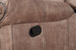 Chocolate Velvet Dollum Motion Sectional Sofa LV00397 by ACME - Image 7