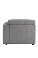Gray Fabric Alwin Modular - Rf Chaise by ACME - Image 4