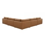 Brighton Modular Left Facing Arm Chair in Brown Leather LV03370 By ACME - Image 5