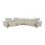 Beige Boucle Dayana Power Motion Sectional Sofa LV02680 By ACME - Image 3