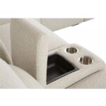 Beige Boucle Dayana Power Motion Sectional Sofa LV02680 By ACME - Image 9