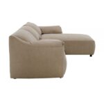 Light Brown Suede Veata Sectional Sofa LV03090 By ACME - Image 4