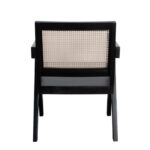 Black Cane Carter Chair By Diamond Sofa - Image 3
