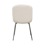 Ivory Boucle Session Dining Chair Set of 2 By Diamond Sofa - Image 5