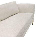 Light Cream Lane Curveback Sofa By Diamond Sofa - Image 9
