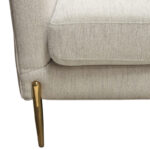 Light Cream Lane Curve back Chair By Diamond Sofa - Image 6