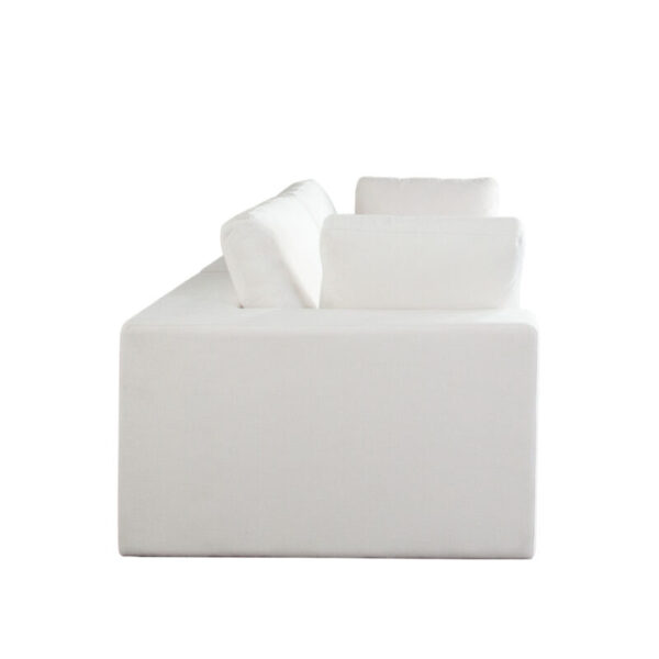 Mist white Muse lake Sofa By Diamond Sofa - Image 3