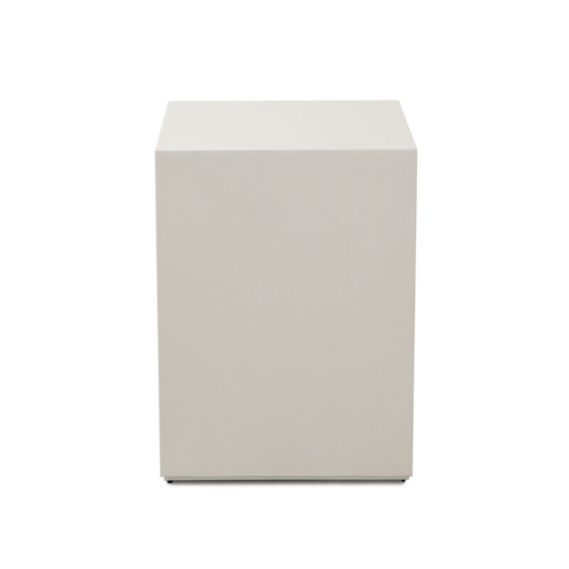 Cement Finish Montage Square End Table By Diamond Sofa | Mobilia Cleopatra 3 Cement Finish Montage Square End Table By Diamond Sofa - Image 1