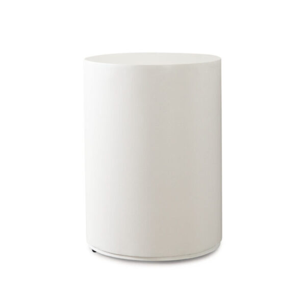 Cement Finish Montage Round End Table By Diamond Sofa - Image 2