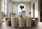 Black Sonoma Dining Table By Diamond Sofa - Image 5