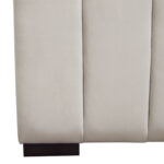 Light Gray Velvet Venus Low Profile Bed By Diamond Sofa - Image 6