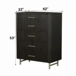 Clayten Espresso Chest of Drawers By ACME - Image 4