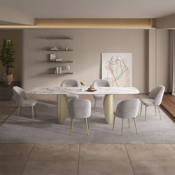Cora Dining Table Ceramic Top DN04295 By ACME - Image 9