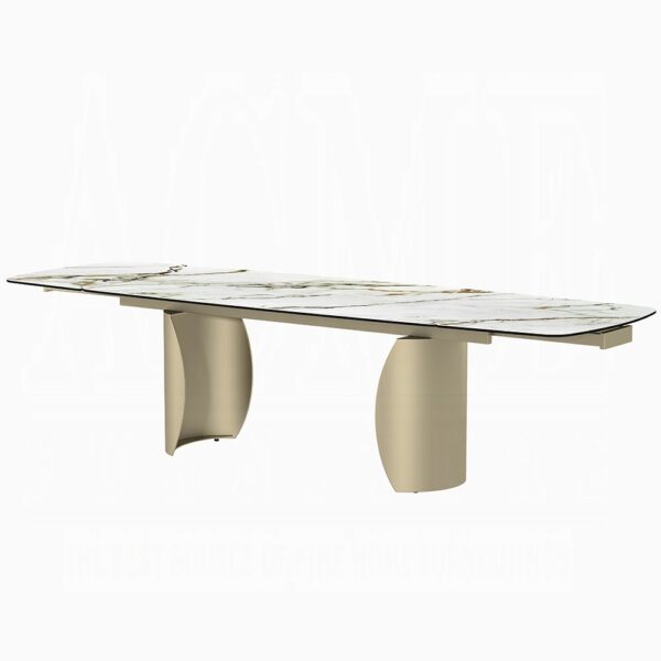 Cora Dining Table Ceramic Top DN04295 By ACME - Image 2