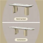 Cora Dining Table Ceramic Top DN04295 By ACME - Image 7