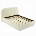Arden Beige Fabric Bed