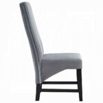 Kini Gray Corduroy Side Chair