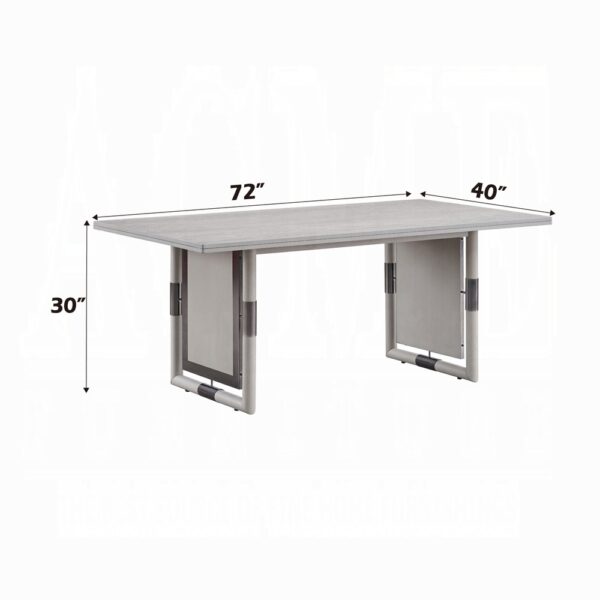 Marta Natural Dining Table dimensions