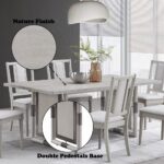 Marta Natural Dining Table DN04310 By ACME - Image 5