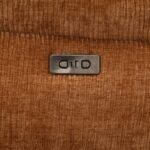 Emmy Power Motion Orange Chenille Sectional Sofa Type C