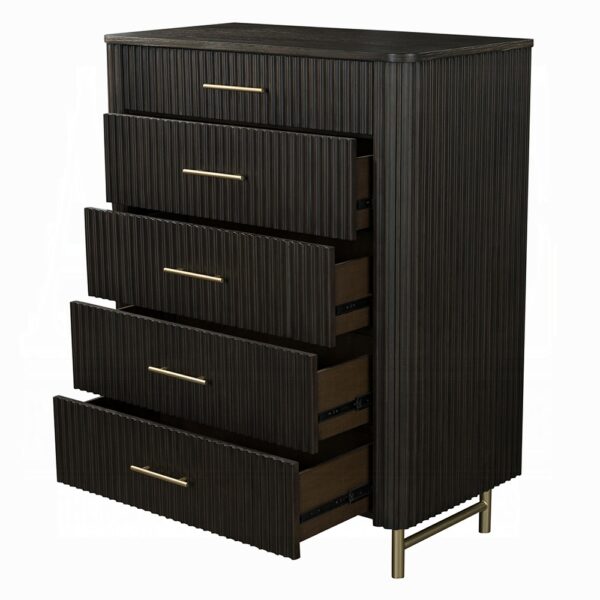 Clayten Espresso Drawers Chest