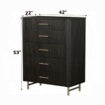 Clayten Espresso Chest of Drawers By ACME - Image 4