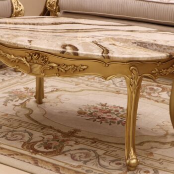 Handmade Serenity Ivory Coffee Table |