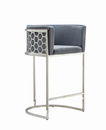 BAR1009 Grey Bar Chair By McFerran