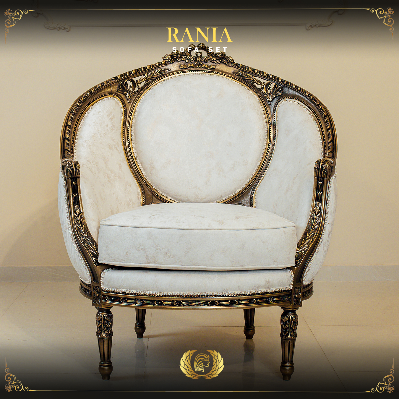 Handmade Rania Bronze Chair | Mobilia Cleopatra 3 rania-armchair-1-