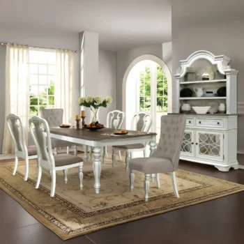 White Dining Room Table Set