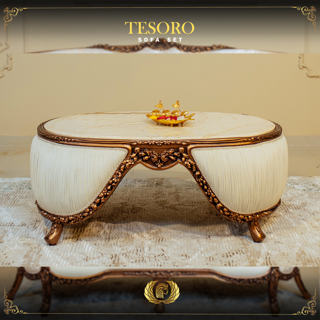 Handmade Copper Metallic Tesoro Coffee Table | Mobilia Cleopatra 3 tesoro-coffee-table-2