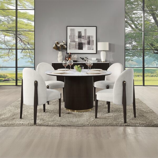 Clayten Round Dining Set
