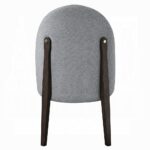 Clayten Side Chair in Gray Fabric Set of 2 By ACME - Image 4